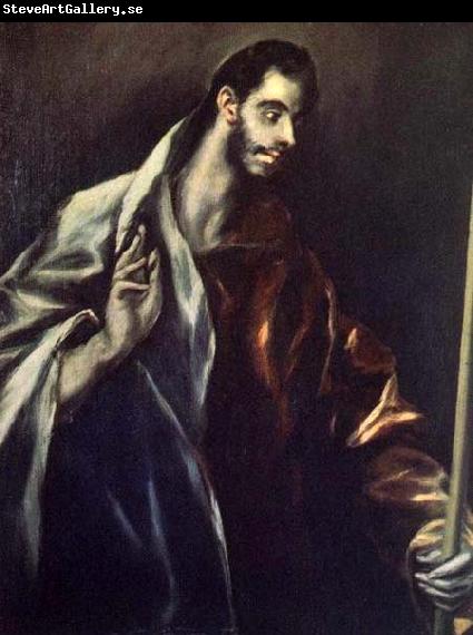 GRECO, El Apostle St Thomas